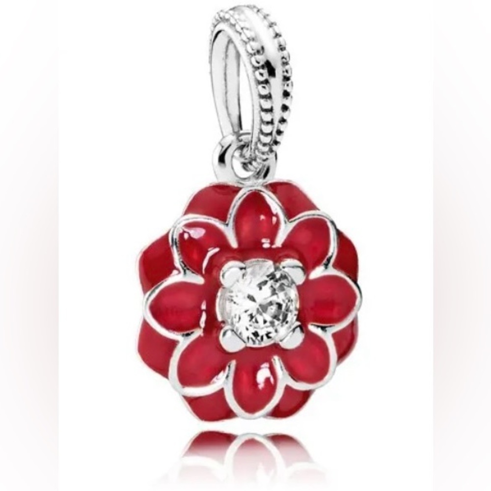 Pandora oriental bloom flower charm